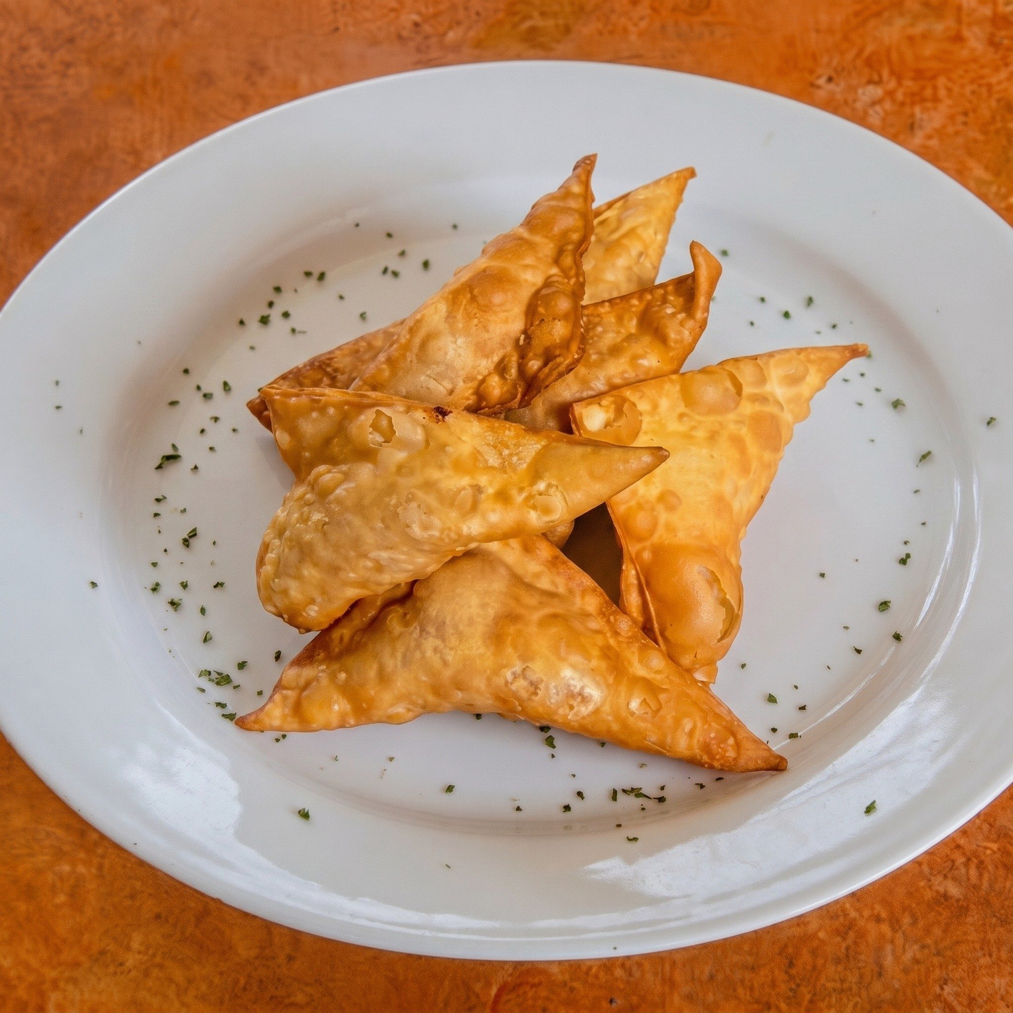 Crab Cheese Wonton.